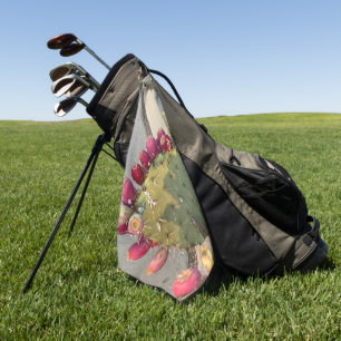 Cactus 🌵 And Fruit Golf Towel