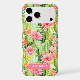 Cactus Aquarelle Fleuris Personnalisés