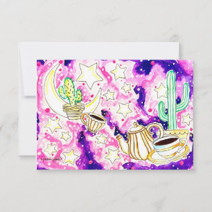 Cactus Art RSVP Card
