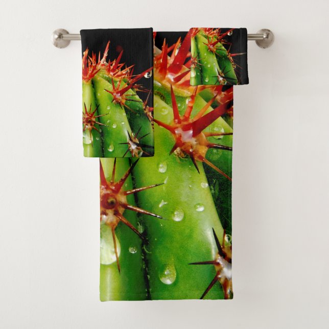 Cactus Bath Towel Set (Insitu)