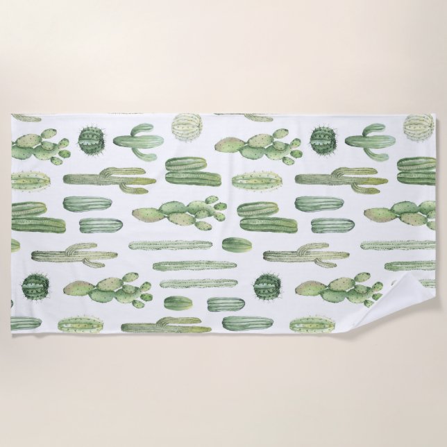 Cactus Beach Towel (Front)