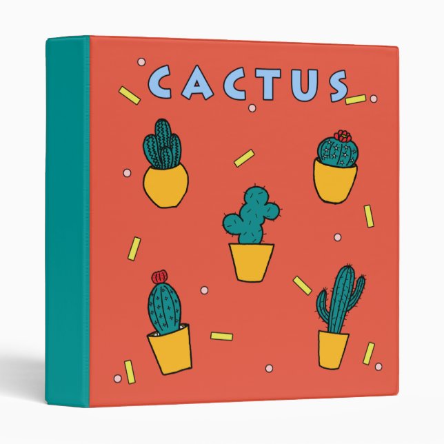 Cactus Binder (Front/Spine)