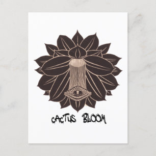 Cactus Bloom Postcard