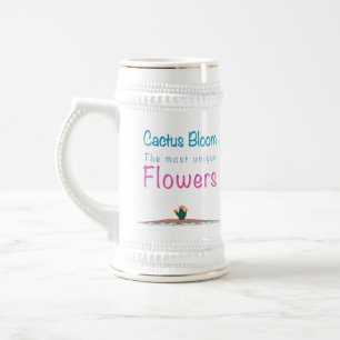 Cactus Bloom The Most Unique Flowers Beer Stein