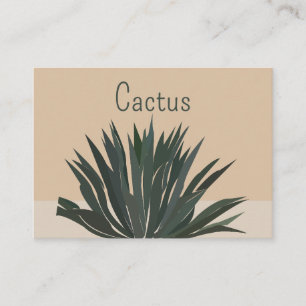 Cactus Cacti Succulent Cactus Business Card