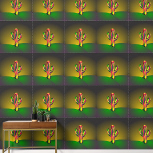 Cactus Cartoon Wallpaper