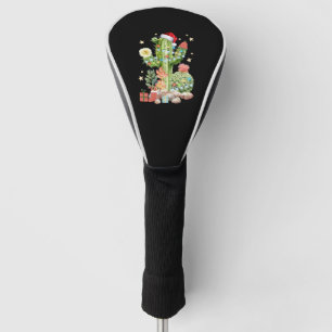 Cactus Christmas Decoration T Shirt Golf Head Cover