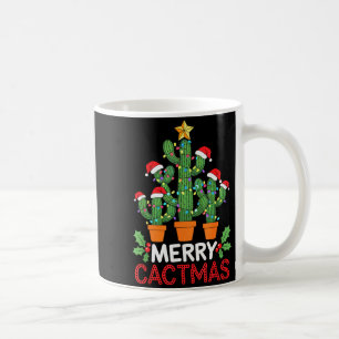 Cactus Christmas Tree Funny Merry Cactmas Cactus M Coffee Mug