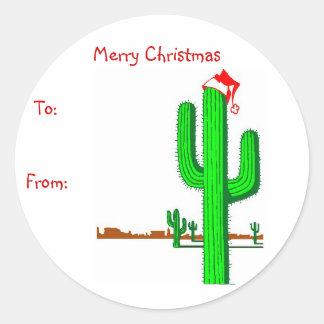 Cactus Christmas Tree - Gift Tags