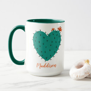Cactus Coeur Café Mug