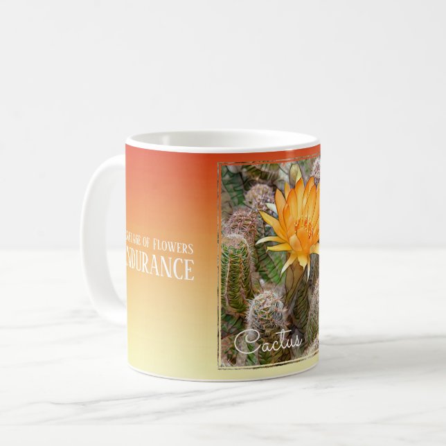 Cactus Coffee Mug Cup (Front Left)