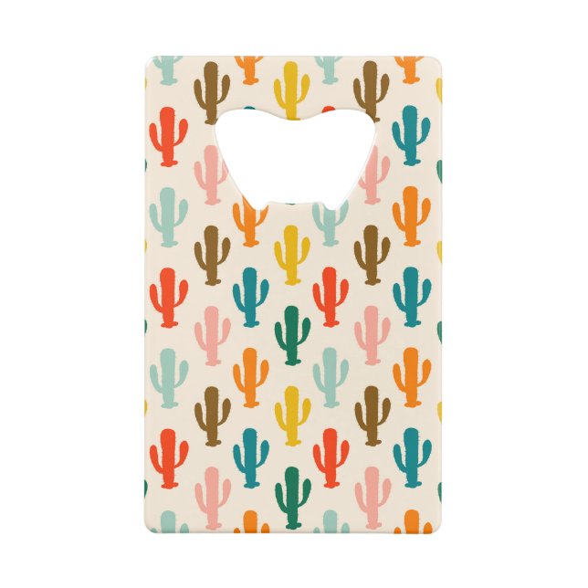 Cactus Colorés Et Simples (Dos)