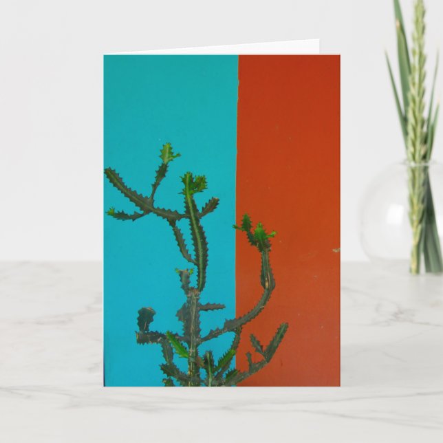 cactus coloured card (Front)