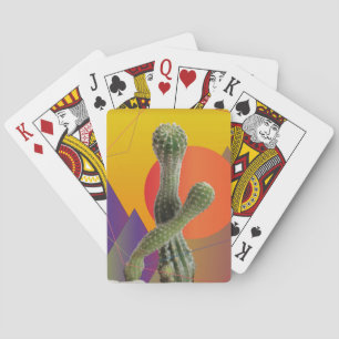 Cactus, Colourful Art  Classic Playing Cards