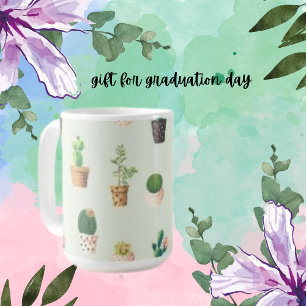 Cactus  Craze Plant Pots Flower Coffee Mug