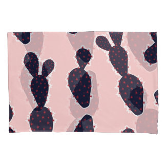 Cactus Cuteness: Sweet Pastel Patterns Pillowcase