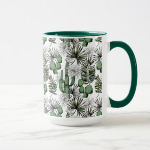 Cactus Desert Pattern Mug