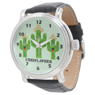 Cactus Design Watch