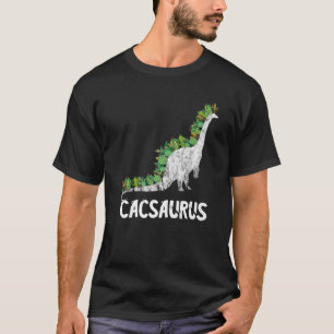 Cactus Dinosaurs Cacti Herbivore Funny Brachiosaur T-Shirt