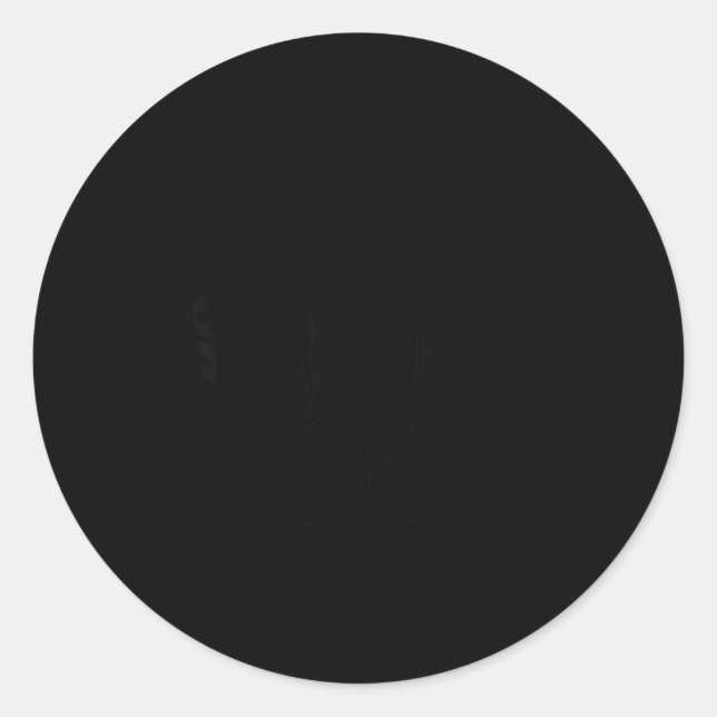 Cactus Don't Touch Me Cactus Don't Touch Me  Classic Round Sticker (Front)