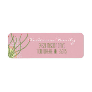 Cactus du désert moderne du milieu du siècle