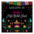 Cactus Fiesta Bridal Shower Welcome Sign Decor