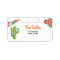Cactus Fiesta Mexican Return Address Label Party