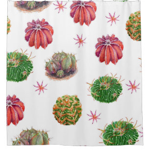 Cactus Floral: Watercolor Background