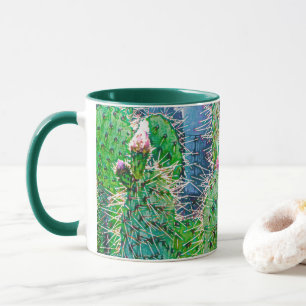 Cactus Flower Mug