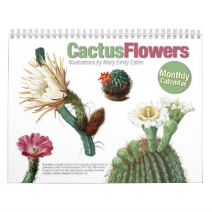 Cactus Flowers Calendar