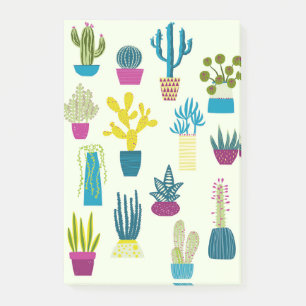 Cactus Garden Post-it Notes