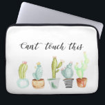 Cactus Garden | Watercolor Laptop Sleeve<br><div class="desc">By Redefined Designs</div>