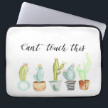Cactus Garden | Watercolor Laptop Sleeve<br><div class="desc">By Redefined Designs</div>