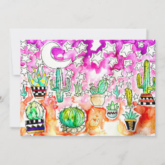 Cactus Greeting Card