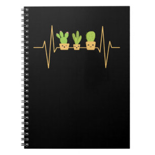 Cactus Heartbeat Notebook