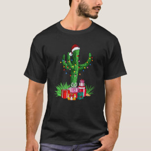 Cactus Holiday Christmas Tree Premium T-Shirt