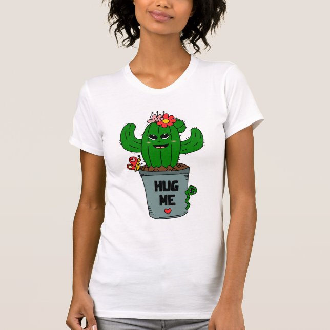 Cactus Hug T-Shirt (Front)