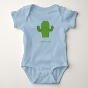 Cactus - 'I just want a hug' Top for babies.