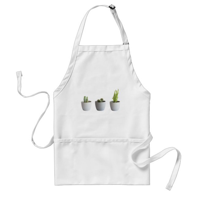 Cactus in pots standard apron (Front)