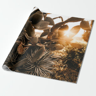 CACTUS IN THE MORNING WRAPPING PAPER