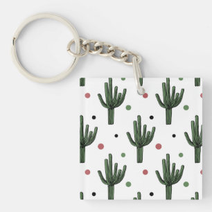 Cactus Keychain