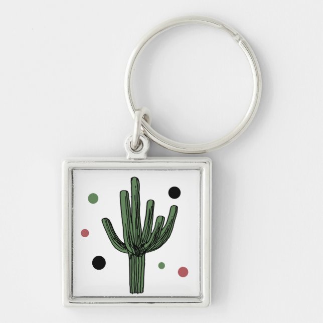 Cactus Keychain (Front)