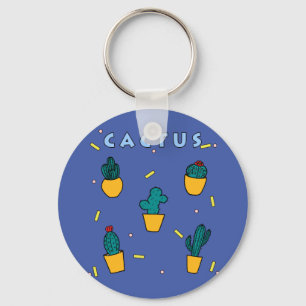 Cactus Keychain