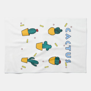 Cactus Kitchen Towel
