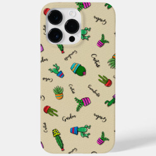 Cactus Line House Case-Mate iPhone 14 Pro Max Case