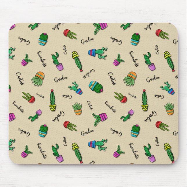 Cactus Line Mousepad (Front)
