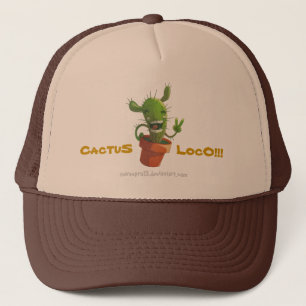CactuS LocO!!! Trucker Hat