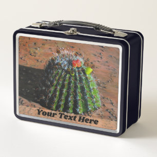 Cactus Lunch Box - Optional Personalization