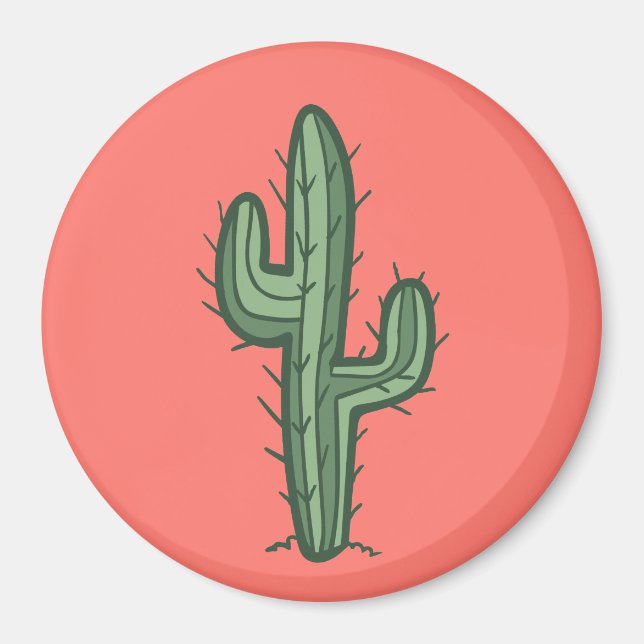 Cactus Magnet (Front)