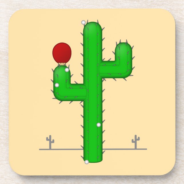 Cactus Makes Perfect -  Coaster (Front)